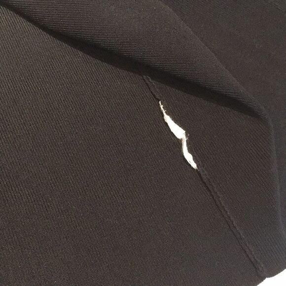 Anne Klein Black Half Sleeve Top Size Small - Picture 8 of 12